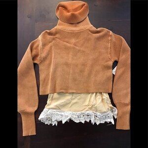 Free People “At First Glance”  Turtleneck XS NWT